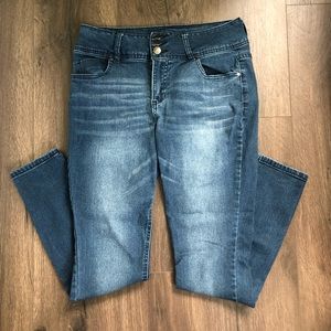D.jeans brand denim high waisted skinny blue jeans